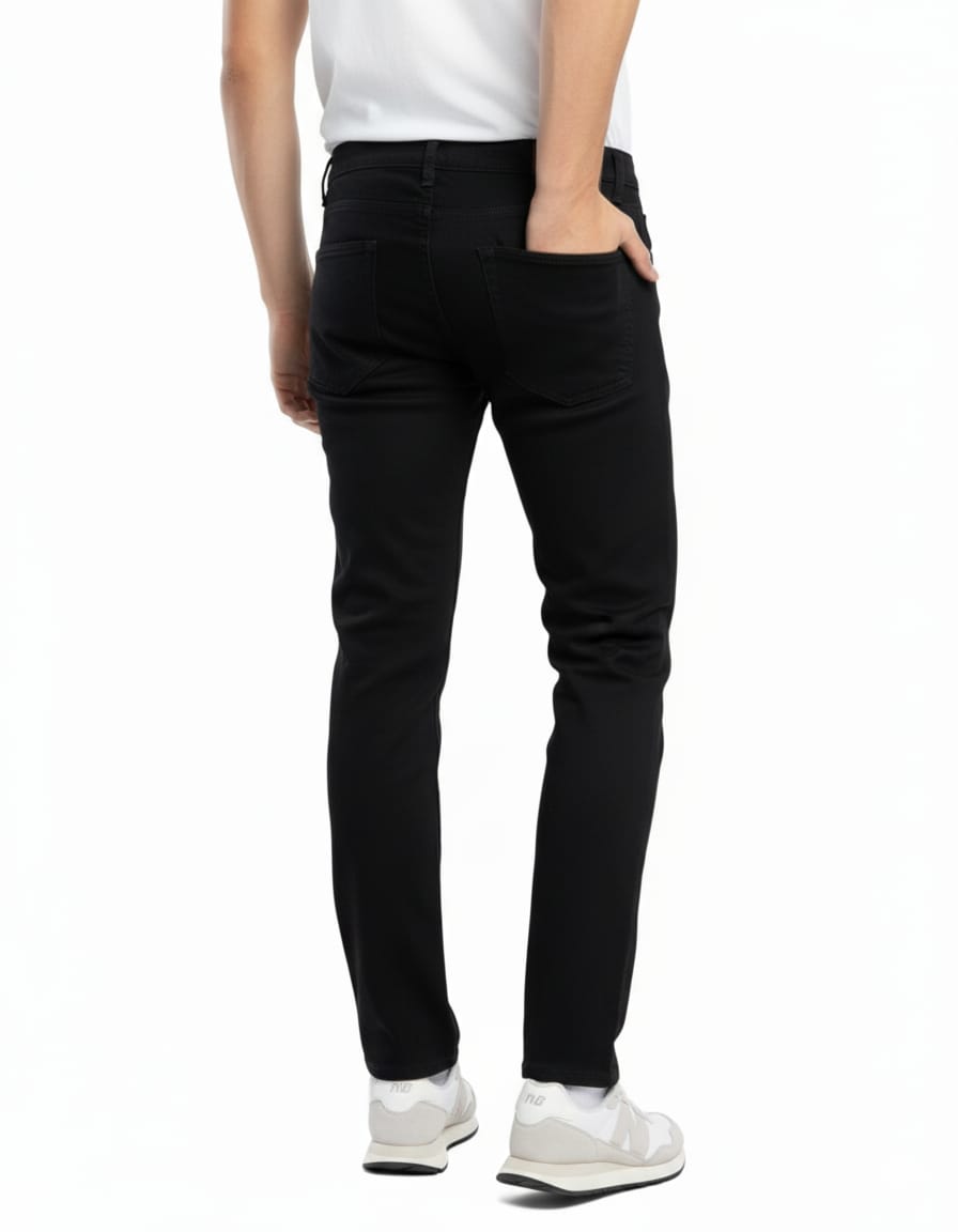 Khandanik Export - Black Jeans Pant3